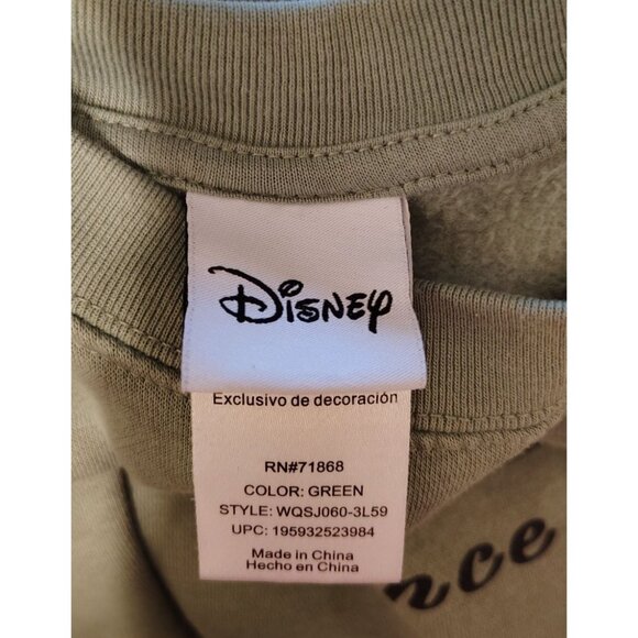 Olive Green Graphic Sweatshirt - Picture 4 of 5